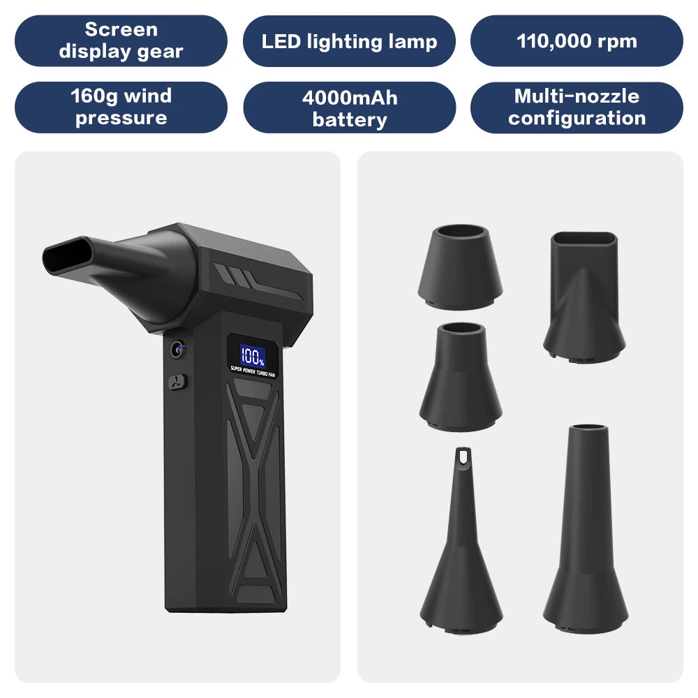 Cyclone-X6 High-Speed Turbo Jet Blower