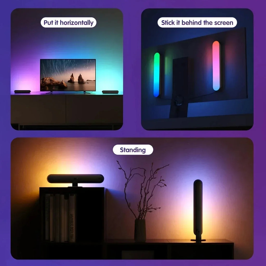 AuraSync Sound-Reactive RGB Light Bar
