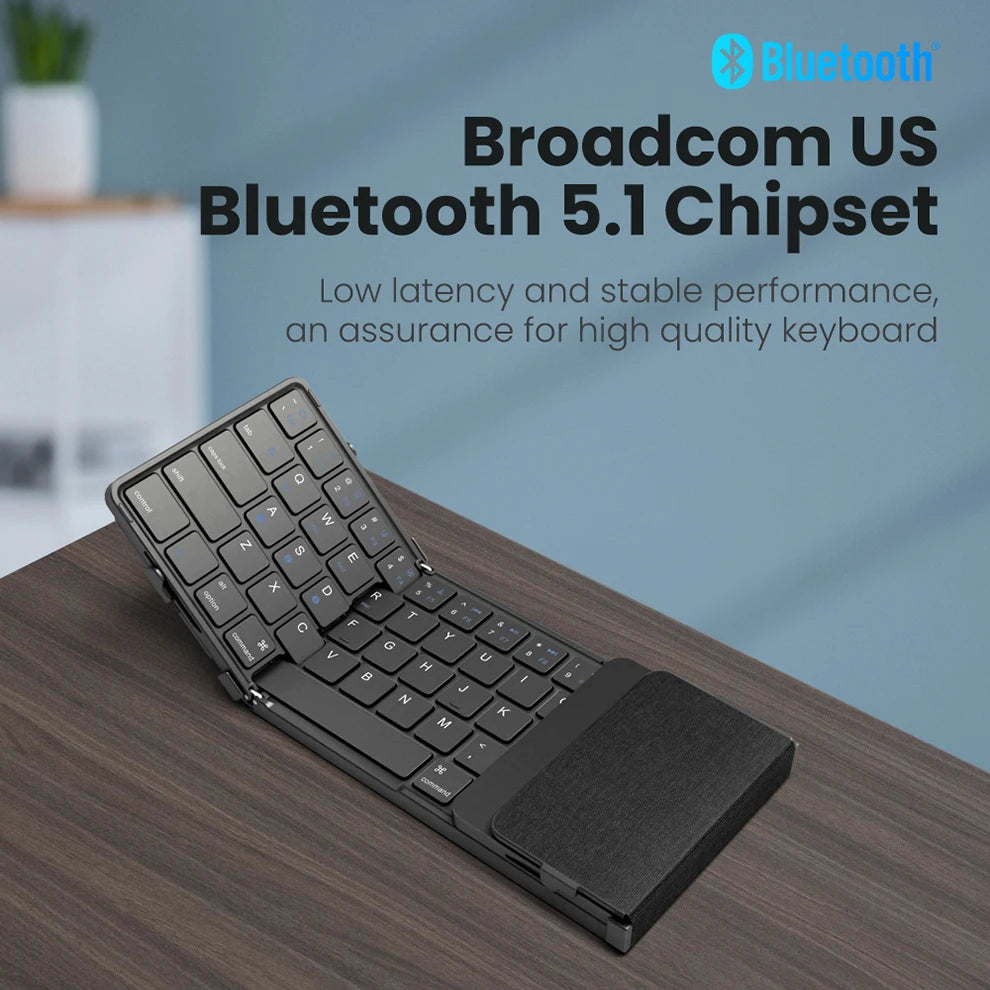 PocketFlex Ultra-Slim Wireless Foldable Keyboard