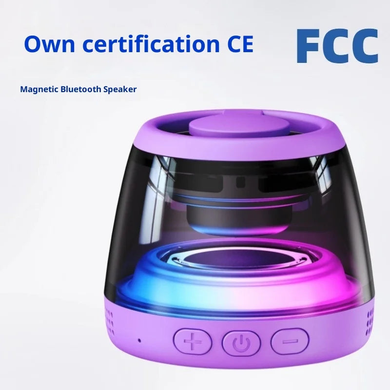 VortexPulse RGB Levitating Bluetooth Speaker