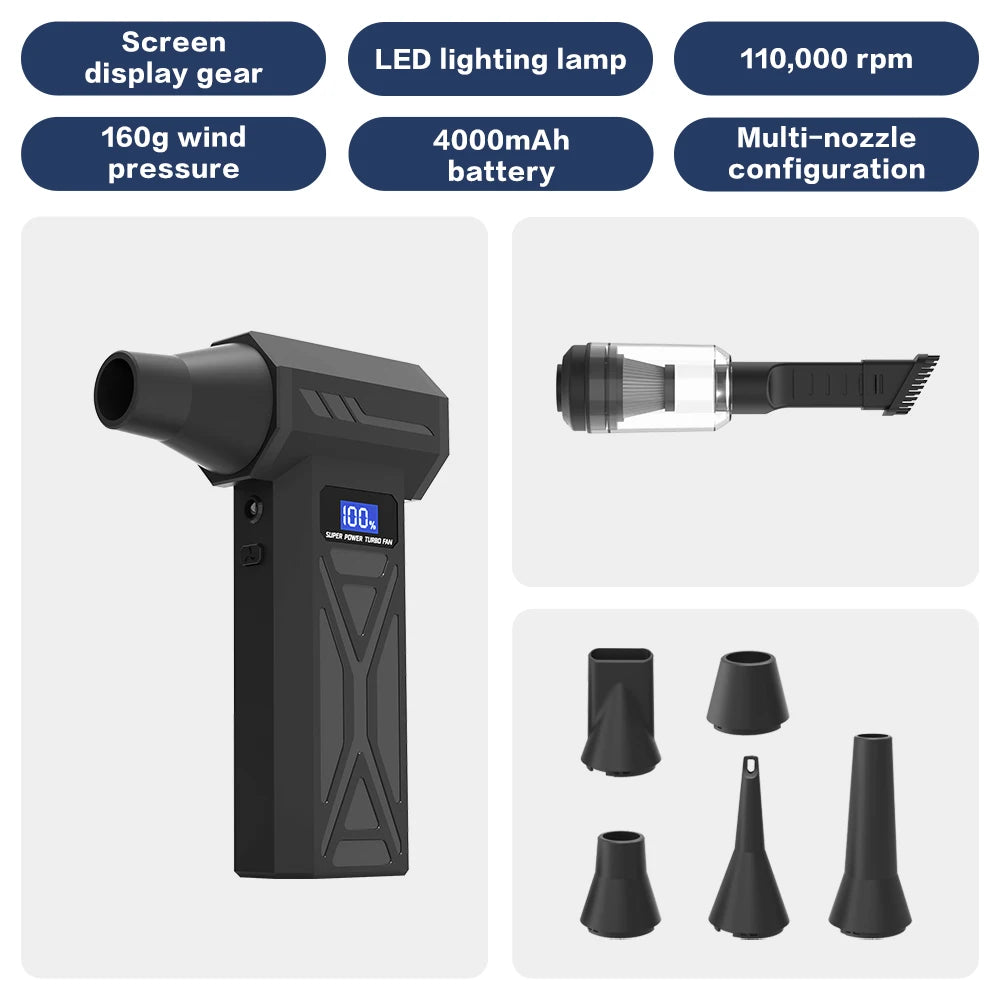 Cyclone-X6 High-Speed Turbo Jet Blower