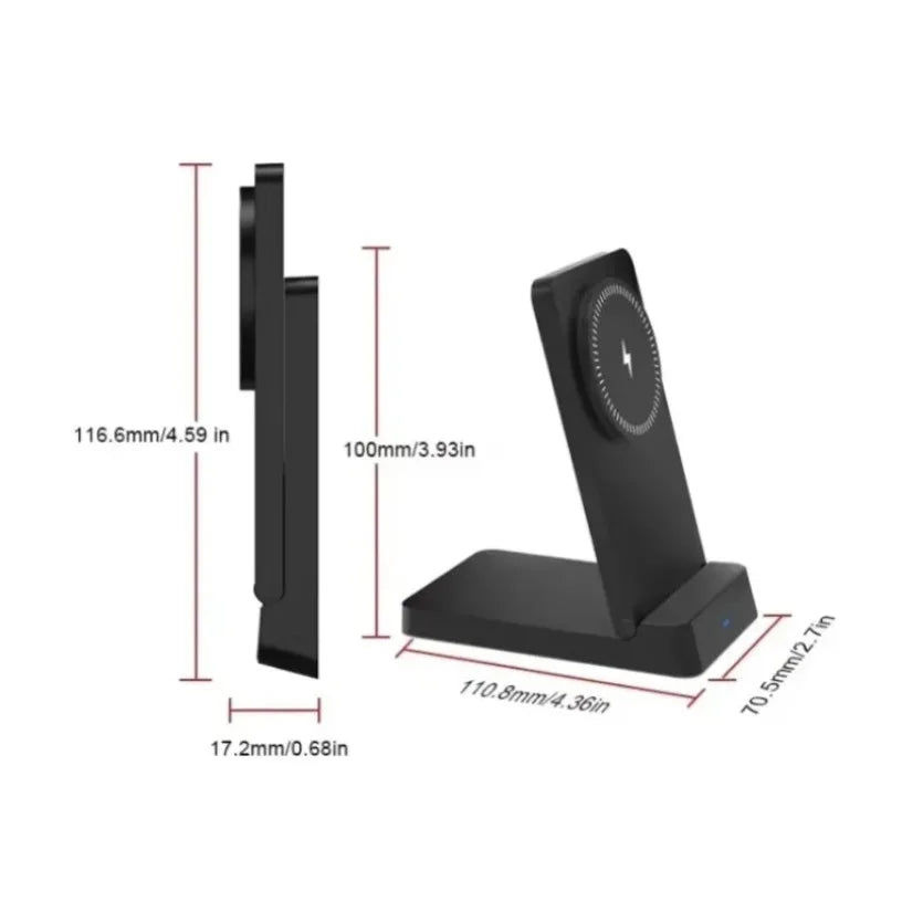 MagDock 3-in-1 Fast Wireless Charging Station