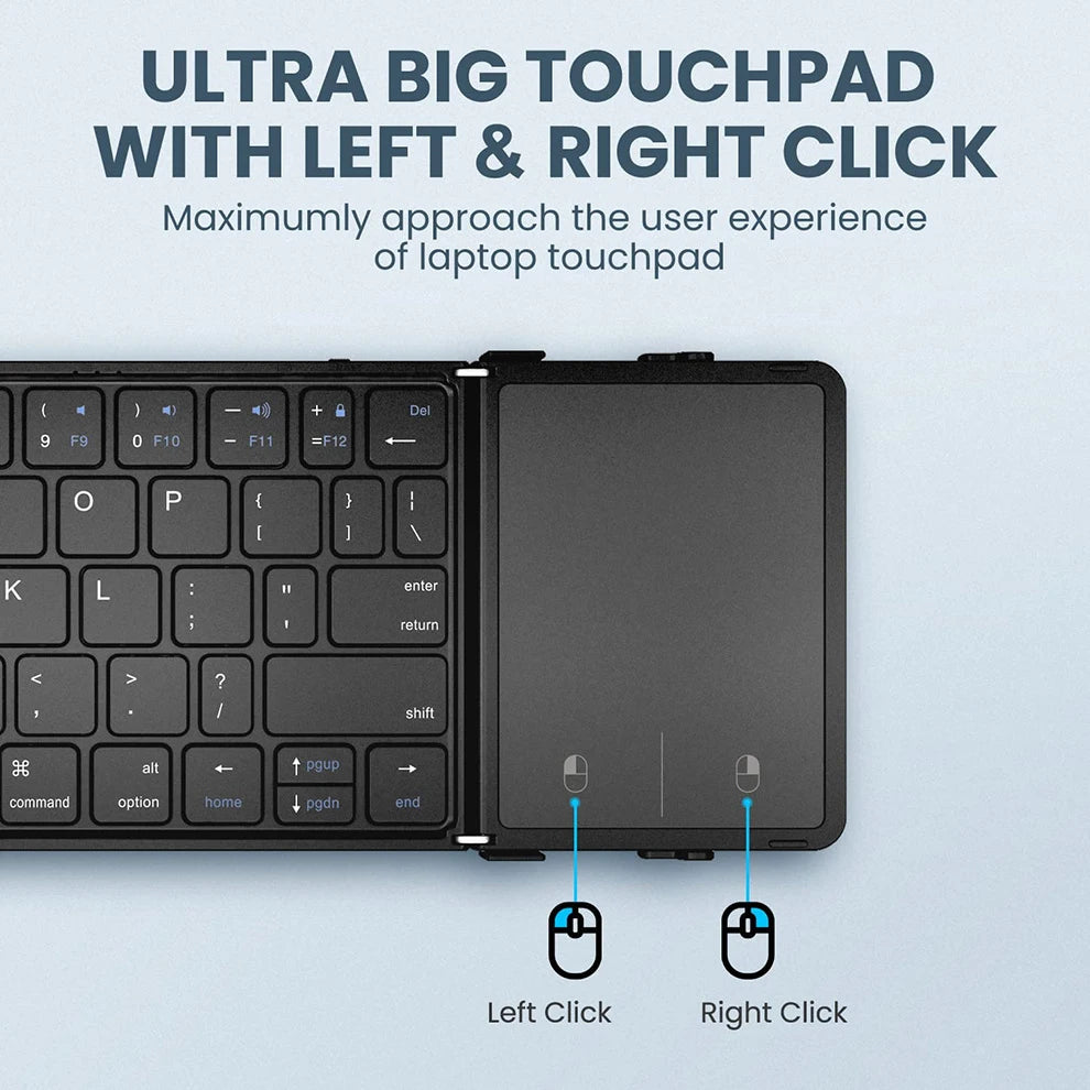 PocketFlex Ultra-Slim Wireless Foldable Keyboard