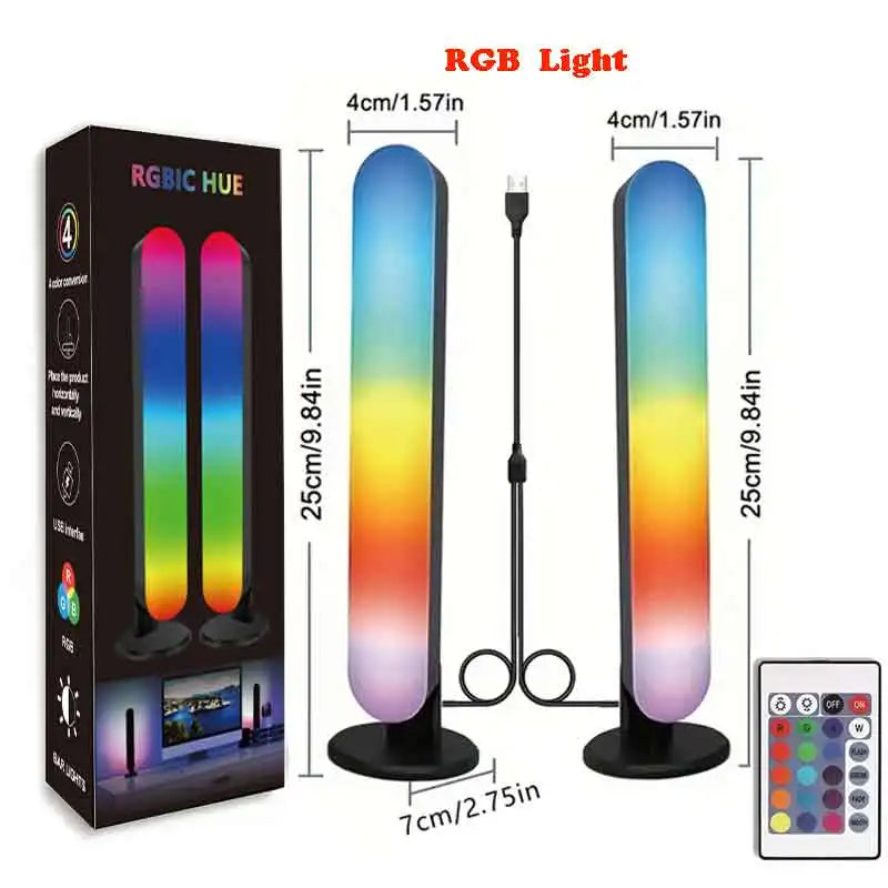 AuraSync Sound-Reactive RGB Light Bar