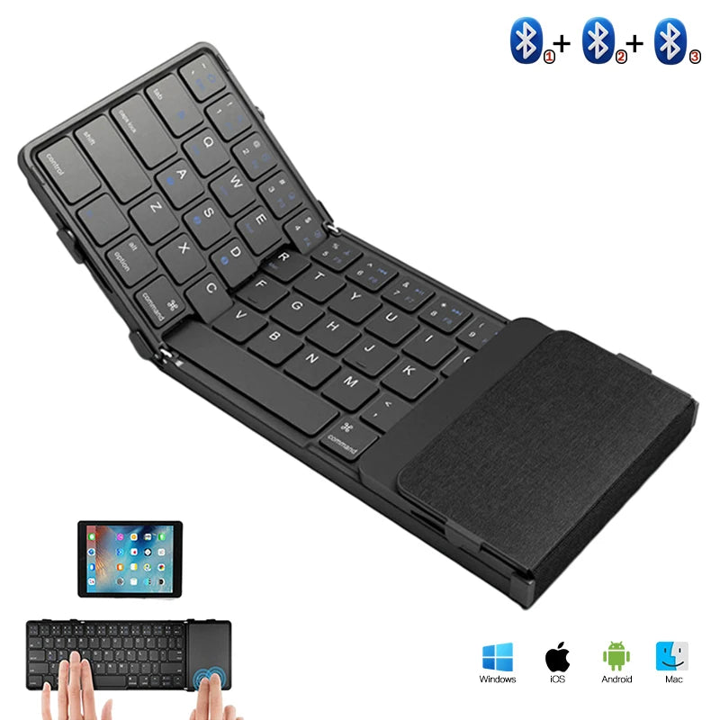PocketFlex Ultra-Slim Wireless Foldable Keyboard